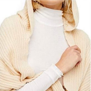 Free People Bottom Line Hood Cowl Scarf